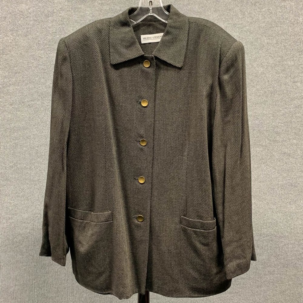 Vintage Valerie Stevens II Brown Blazer